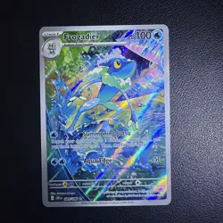 Pokemon Chaos Rising Frogradier Illustration Rare - Image 1