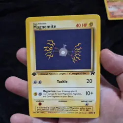 LP 2000 Pokemon Team Rocket Set Magnemite 1ST EDITION Common 60/82 - Image 1