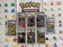 Bulk Pokemon Slabs Lot Of 8 Slabs Good Resell Value - Image 1