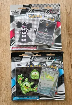 Pokemon TCG: Black Bolt & White Flare Tech Sticker Collection - Set of 2 - Image 1