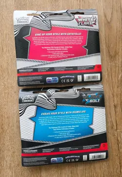 Pokemon TCG: Black Bolt & White Flare Tech Sticker Collection - Set of 2 - Image 2