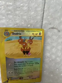 Dodrio 46/147 Aquapolis Reverse Holo Vintage Pokemon Card MP Crease WOTC - Image 5