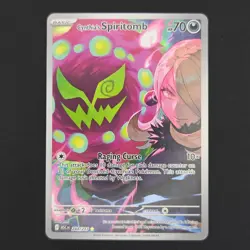 Pokemon TCG Card Cynthia's Spiritomb 244/217 Ascended Heroes IR - NM - Image 1