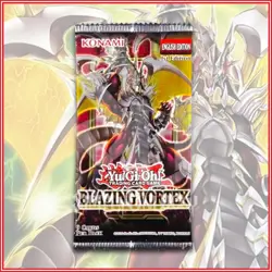 YuGiOh Blazing Vortex PACK BOOSTER (9 Cards) FACTORY SEALED?? - Image 1