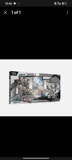 Pokemon TCG Unova Heavy Hitters Premium Collection – Bolt & Flare (SEALED) BNIB - Image 1