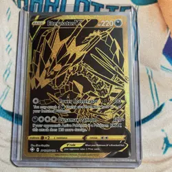 Pokemon TCG Eternatus VMAX Shining Fates SV122/SV122 Holo Shiny Holo Rare - Image 1
