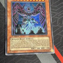 Yugioh! Earthbound Immortal Wiraqocha Rasca SOVR-EN026 Ultra Rare 1st Ed - Image 4