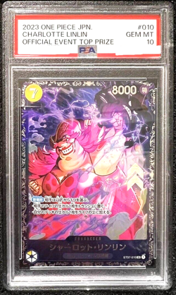 PSA 10 One Piece Charlotte Linlin ST07-010 Flagship Promo Japanese DHL - Image 1