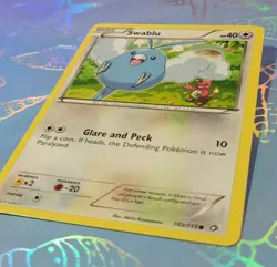 Swablu 103/113 Legendary Treasures Pokemon Card VLP - Image 3