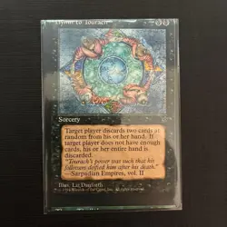 MTG hymn to tourach error card 147570 - Image 1
