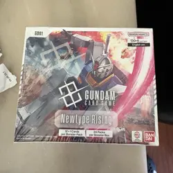 Bandai Gundam Card Game Newtype Rising Booster Box English (GD01) - Image 1