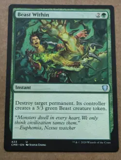 MTG Commander Legends #423 Beast Within CMR - Image 1