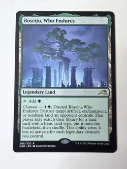 Magic: The Gathering Boseiju, Who Endures Boseiju, Who Endures Rare Regular - Image 1