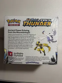Pokemon Sun & Moon Lost Thunder Booster Box Factory Sealed 36 Packs - Image 3
