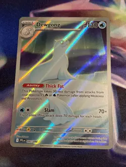 Pokemon TCG Dewgong 097/094 Illustration Rare Phantasmal Flames NM/M - Image 1