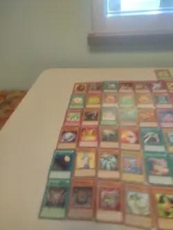 YUGIOH CARDS LOT of ~ 73 YU-GI-OH! COLLECTION WITH HOLO FOILS & RARES - Image 1