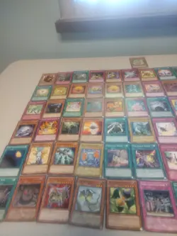 YUGIOH CARDS LOT of ~ 73 YU-GI-OH! COLLECTION WITH HOLO FOILS & RARES - Image 2