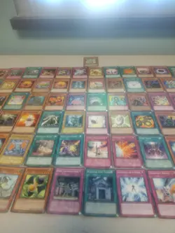 YUGIOH CARDS LOT of ~ 73 YU-GI-OH! COLLECTION WITH HOLO FOILS & RARES - Image 4