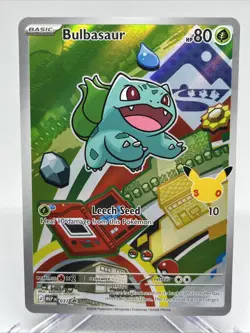 Pokemon TCG - Bulbasaur First Partner Promo Black Star #37 - Image 1