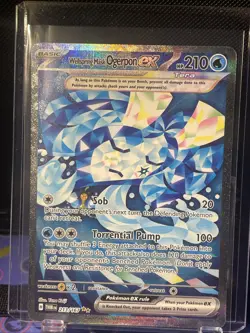 Pokemon Wellspring Mask Ogerpon ex 213/167 Sv06: Twilight Masquerade Full Art LP - Image 1