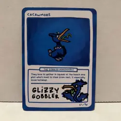 Cacawmore (Cramorant) 21/90 - Pokedoodles Set 2 Fan Art- Pokemon - Image 1