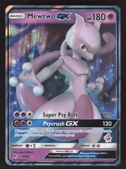 Mewtwo GX 31/68 Mewtwo Stamped Pokemon TCG Battle Academy VLP - Image 1