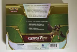 Pokemon TCG Kleavor VSTAR Special Collection Box Sword Shield New Sealed! - Image 2