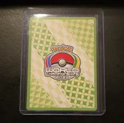 Pokemon TCG Snorlax 143/196 World Championships 2023 Holo Rare Basic 150 HP - Image 2