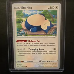 Pokemon TCG Snorlax 143/196 World Championships 2023 Holo Rare Basic 150 HP - Image 5