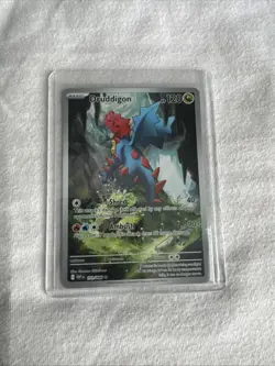 Pokemon TCG Druddigon Full-Art 151/086 White Flare English (PACK FRESH) - Image 1