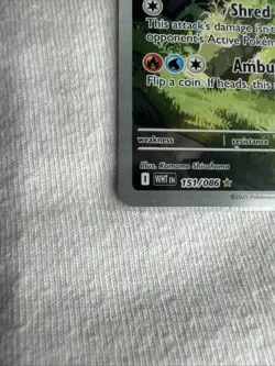 Pokemon TCG Druddigon Full-Art 151/086 White Flare English (PACK FRESH) - Image 4