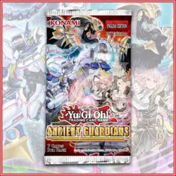 YuGiOh Ancient Guardians PACK BOOSTER (7 Cards) FACTORY SEALED?? - Image 1