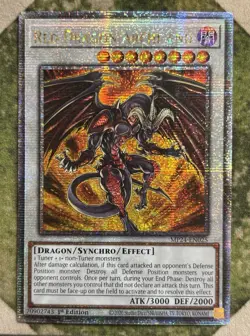 YuGiOh RED DRAGON ARCHFIEND Quarter Century Secret Rare MP24-EN025 - Image 2