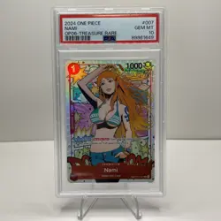 💎Nami One Piece ST01-007 Wings of the Captain OP06 Treasure Rare PSA 10 English - Image 3