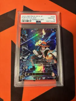 PSA 10 Portgas D. ace SP op13 (eb02-028) Japanese One Piece - Image 1