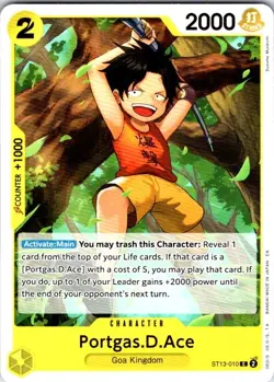 One Piece | Premium Booster -The Best- Vol. 2 | Portgas.D.Ace - (Reprint) | C | - Image 1