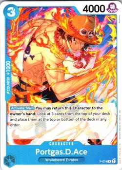 One Piece | Premium Booster -The Best- Vol. 2 | Portgas.D.Ace - (Reprint) | PR | - Image 1
