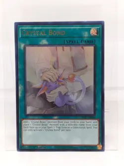 YUGIOH! Crystal Bond SDCB-EN046 Ultra Rare 1st Edition Near Mint - Image 1