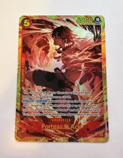 Portgas D. Ace OP16-118 SEC Foil Special Bandai One Piece Card Game - Image 1