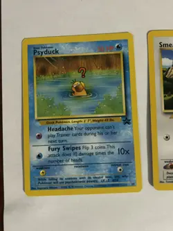 Pokemon Black Star Promo 4 Card Lot - Arcanine,pysduck,team R Meowth ,smeargle - Image 3