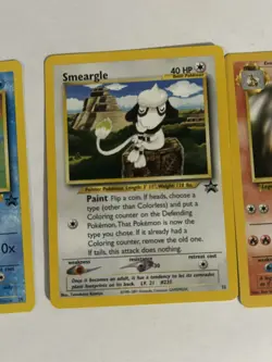 Pokemon Black Star Promo 4 Card Lot - Arcanine,pysduck,team R Meowth ,smeargle - Image 4