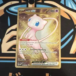 Pokemon TCG Mew ex 205/165 SV Scarlet & Violet 151 Hyper (Metal Card) - Image 1