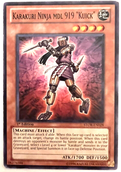 YuGiOh! - Karakuri Ninja mdl 919 "Kuick" - Common - Image 1