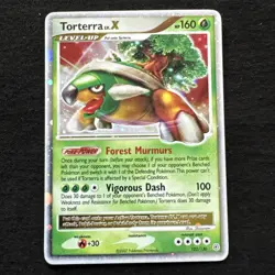 Torterra LV.X 122/130 Diamond & Pearl Holo Rare Pokemon Card - Image 1