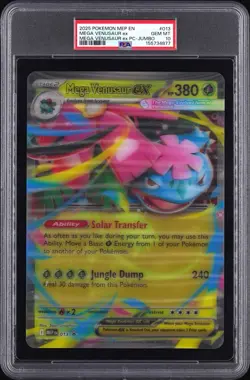 PSA 10 Jumbo 2025 POKEMON MEP EN-ME BLACK STAR PROMO 013 - MEGA VENUSAUR EX 013 - Image 1