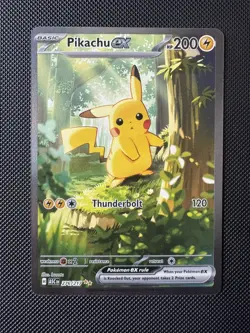 Pikachu EX 276/217- SIR - Ascended Heroes Pokemon TCG - Image 1