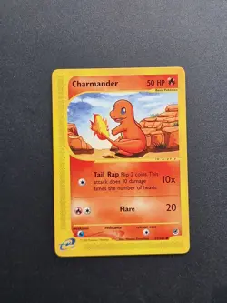 Charmander 97/165 Non Holo Common Expedition Pokemon TCG Near Mint - Image 1