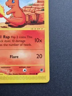 Charmander 97/165 Non Holo Common Expedition Pokemon TCG Near Mint - Image 5