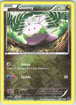 Goomy 75/119 Common Phantom Forces Pokemon Reverse Holo NM - Image 1