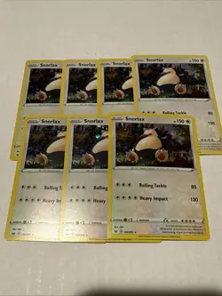 Snorlax 140/202 Sword & Shield Holo Cosmos Holo Rare Pokemon TCG LP - Image 3
